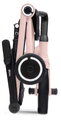 Trojkolka a kočík skladacia Wind Blush 4v1 smarTrike ultraľahká s TouchSteering ovládaním a brzdou rozšíriteľná od 9 mes