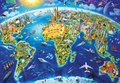 Puzzle Genuine World Landmarks Globe Educa 2000 dielov od 11 rokov