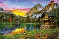 Puzzle Alpine lake Educa 5000 dielov od 11 rokov