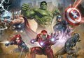 Puzzle The Avengers Educa 1000 dielov a Fix lepidlo od 11 rokov