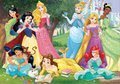 Puzzle Disney Princess Educa 500 dielov a Fix lepidlo od 11 rokov