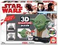 Sochárske puzzle 3D Sculpture - Star Wars Yoda Educa Color edition 160 dielov od 6 rokov