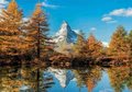 Puzzle Matterhorn Mountain in Autumn Educa 1000 dielov a Fix lepidlo od 11 rokov