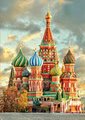 Puzzle St. Basil's Cathedral Moscow Educa 1000 dielov a Fix lepidlo od 11 rokov