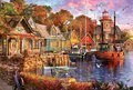 Puzzle The harbour evening Educa 5000 dielov od 11 rokov