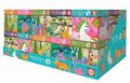 Set puzzle Mini Box Puzzle Educa 5 druhov zvieratiek, 48-dielové od 4 rokov