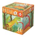 Set puzzle Mini Box Puzzle Educa 5 druhov zvieratiek, 48-dielové od 4 rokov