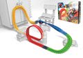 Flexibilná autodráha FleXtreme Discovery Set Smoby 184 dielov dráhy a 440 cm dlhá s elektronickým svietiacim autom od 4 rokov