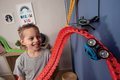 Náhradný diel fixácia k flexibilnej autodráhe FleXtreme Discovery Fixing Set Smoby 5 dielov k vytvoreniu kreácií od 4 rokov