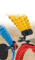 Náhradný diel fixácia k flexibilnej autodráhe FleXtreme Discovery Fixing Set Smoby 5 dielov k vytvoreniu kreácií od 4 rokov