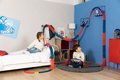 Flexibilná autodráha Spidey Marvel Flextreme Set Smoby s elektronickým autíčkom 184 dielov dráhy 4,40 m dĺžka s pavučinou od 4 rokov