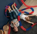Náhradné diely k flexibilnej autodráhe Spidey Marvel Flextreme Refill Smoby 72 dielov 1,72 metrov od 4 rokov