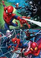 Puzzle pre deti Spiderman Educa 2x100 dielov od 6 rokov