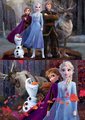 Puzzle Frozen 2 Disney Educa 2x100 dielov od 6 rokov