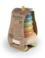 Pyramída z cukrovej trstiny rastliny Bio Sugar Cane Roly Poly Pyramid Smoby 5 krúžkov Green 100% recyklovateľné od 12 mes
