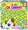 Spoločenská hra Dama Le Jeu de Dames Educa po francúzsky pre 2 hráčov od 5-99 rokov
