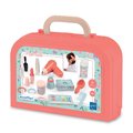 Kozmetický kufrík Mademoiselle Vintage Beauty Case Écoiffier so sušičom na vlasy 14 doplnkov od 18 mes