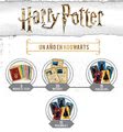 Spoločenská hra Harry Potter Borras Educa pre 1-8 hráčov po španielsky od 7 rokov