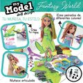 Kreatívne tvorenie My Model Doll Design Fantasy World Educa vyrob si vlastné plážové bábiky 5 modelov od 6 rokov