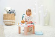 Opatrovateľský stolík pre bábiky My First Nursery Écoiffier s vaničkou 13 doplnkov od 18 mes