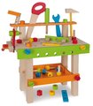 Dřevěná pracovní dílna Work Bench Eichhorn s nářadím 49 dílů