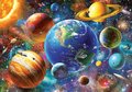 Puzzle Solar System Educa 500 dielov a Fix lepidlo od 11 rokov