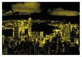 Neónové puzzle Hong Kong Skyline Educa 1000 dielov a Fix lepidlo od 11 rokov