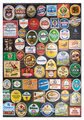 Puzzle Beer labels Collage Educa 1500 dielov a Fix lepidlo od 11 rokov
