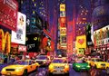 Puzzle Times Square, New York Neon Educa 1000 dielov a Fix Lepidlo od 11 rokov