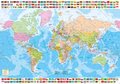 Puzzle Political Worldmap Educa 1500 dielov a Fix lepidlo od 11 rokov