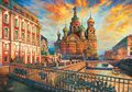 Puzzle Saint Petersburg Educa 1500 dielov a Fix lepidlo od 11 rokov