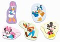 Puzzle pre najmenších Baby 5 Disney Mickey a jeho priatelia Educa od 24 mes