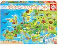 Puzzle Mapa Európy Educa 150 dielov od 7 rokov