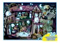 Puzzle Mysterious Ghost House Educa 100 dielov - svetielkujúce strašidlá pri lampe od 6 rokov