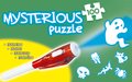 Puzzle Mysterious Ghost House Educa 100 dielov - svetielkujúce strašidlá pri lampe od 6 rokov