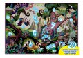 Puzzle Mysterious Magic Forest Educa 200 dielov - svetielkujúce zvieratká pri lampe od 6 rokov