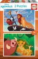 Puzzle The Lion King Disney Educa 2x48 dielov od 4 rokov