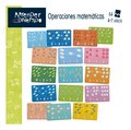 Náučná hra matematické operácie Educa Učíme sa počítať s obrázkami 64 dielov v španielčine od 4 rokov