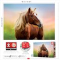 Puzzle Horse at Sunrise Educa 500 dielov a Fix lepidlo v balení od 11 rokov