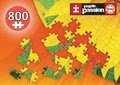 Puzzle Sunflower Round Educa 800 dielov a Fix lepidlo od 11 rokov