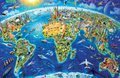 Puzzle Miniature series World Landmarks Educa 1000 dielov a Fix lepidlo od 11 rokov