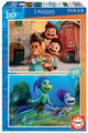 Puzzle Luca Disney Educa 2x100 dielov od 5 rokov
