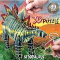 Puzzle dinosaurus Stegosaurus 3D Creature Educa 89 dielov od 6 rokov