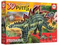 Puzzle dinosaurus Stegosaurus 3D Creature Educa 89 dielov od 6 rokov