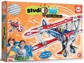 Puzzle dopravné prostriedky Airplane 3D Studio Educa s plastovými šróbmi od 5 rokov