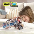 Puzzle dopravné prostriedky Airplane 3D Studio Educa s plastovými šróbmi od 5 rokov