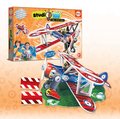 Puzzle dopravné prostriedky Airplane 3D Studio Educa s plastovými šróbmi od 5 rokov