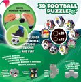 Puzzle futbalová lopta 3D Football Puzzle Educa 32 dielov