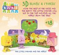 Skladačka Kiubis 3D Blocks & Stories The Little Farmer and the Apples Educa 3 figúrky od 24 mes