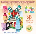 Skladačka Kiubis 3D Blocks & Stories The Farm´s Windmill Educa 5 figúrok a veterný mlyn od 24 mes